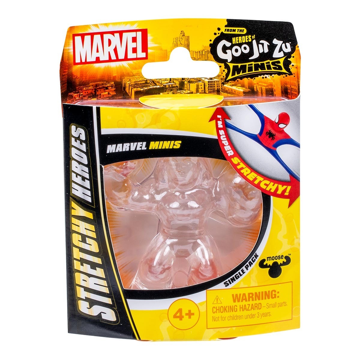 Mini Boneco Elástico Mulher Invisível de 6cm - Goo Jit Zu