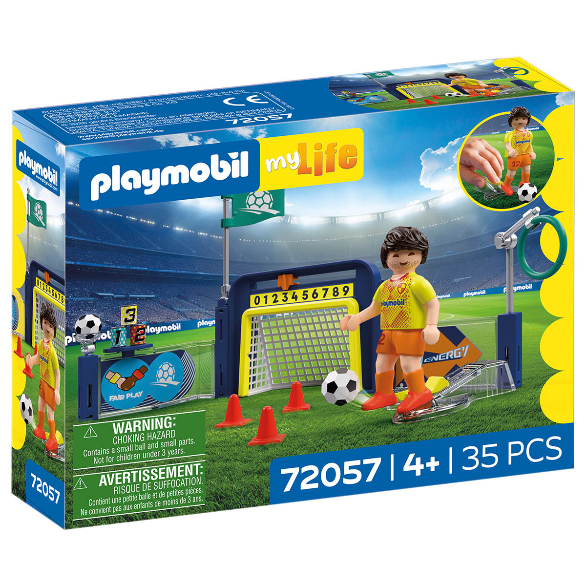 Estação de Treinamento de Futebol - Playmobil My Life 72057