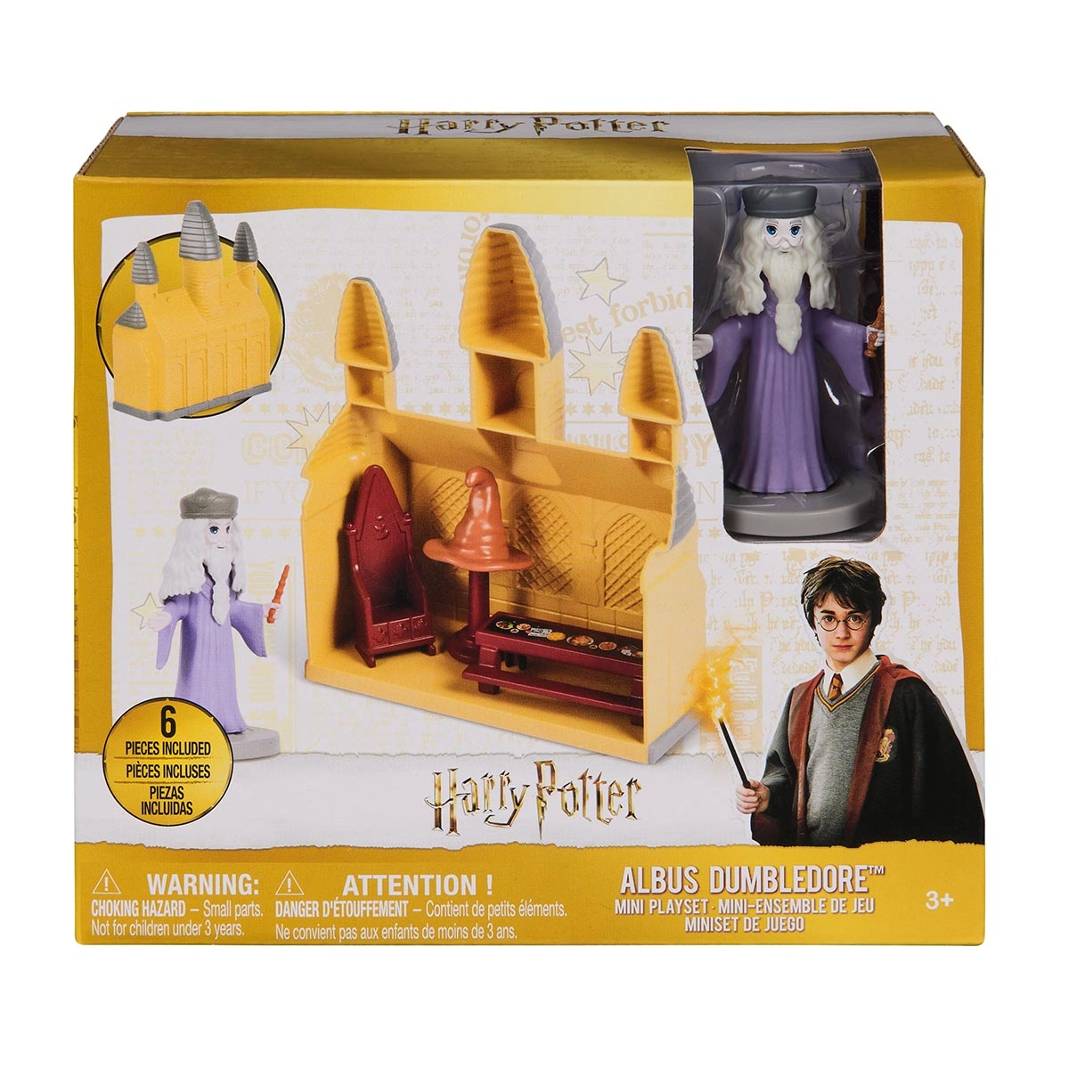 Mini Playset com Boneca Dumbledore - Harry Potter Mini Playset com Boneca Dumbledore - Harry Potter