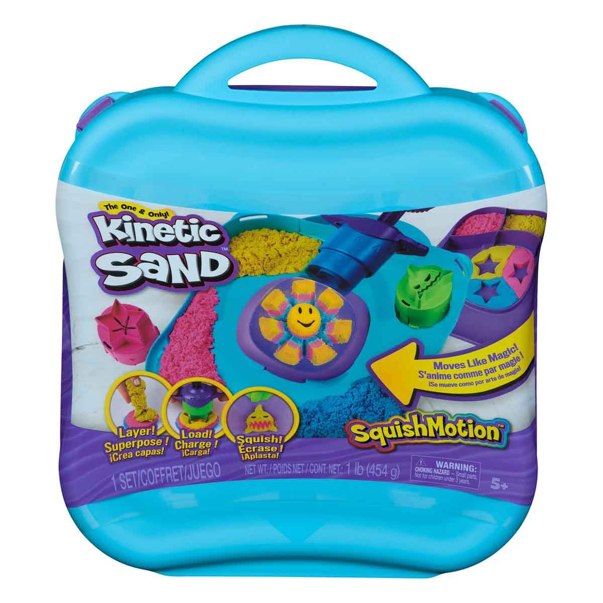 Playset Maleta Squishmotion - Kinetic Sand