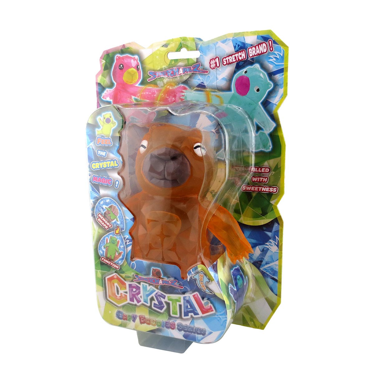Boneco Elástico Boobi de 12cm - Stretchapalz Capivara Boneco Elástico Boobi de 12cm - Stretchapalz Capivara