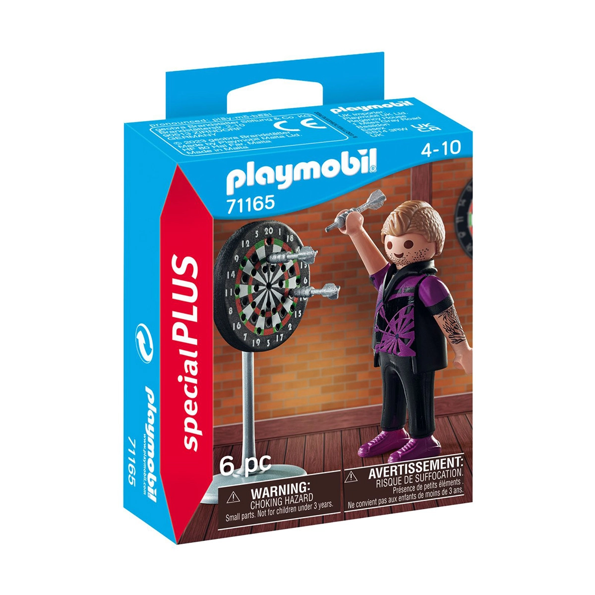 Playmobil - Jogador De Dardos - Special Plus 71165