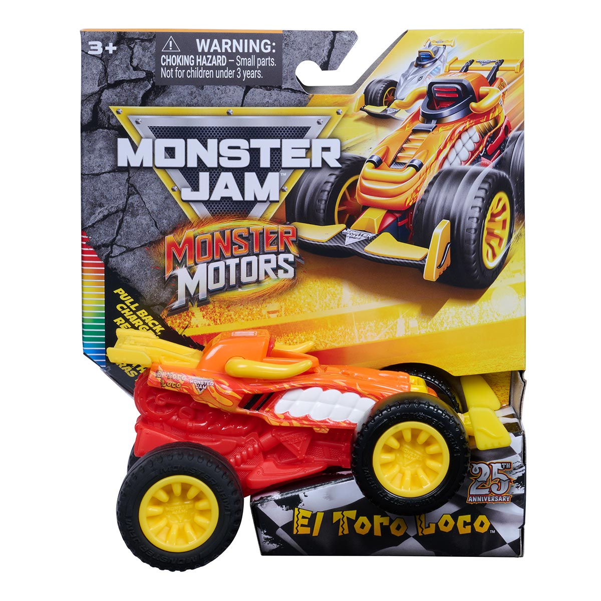 Carrinho El Toro Loco 1:64 - Monster Jam Monster Motors Carrinho El Toro Loco 1:64 - Monster Jam Monster Motors