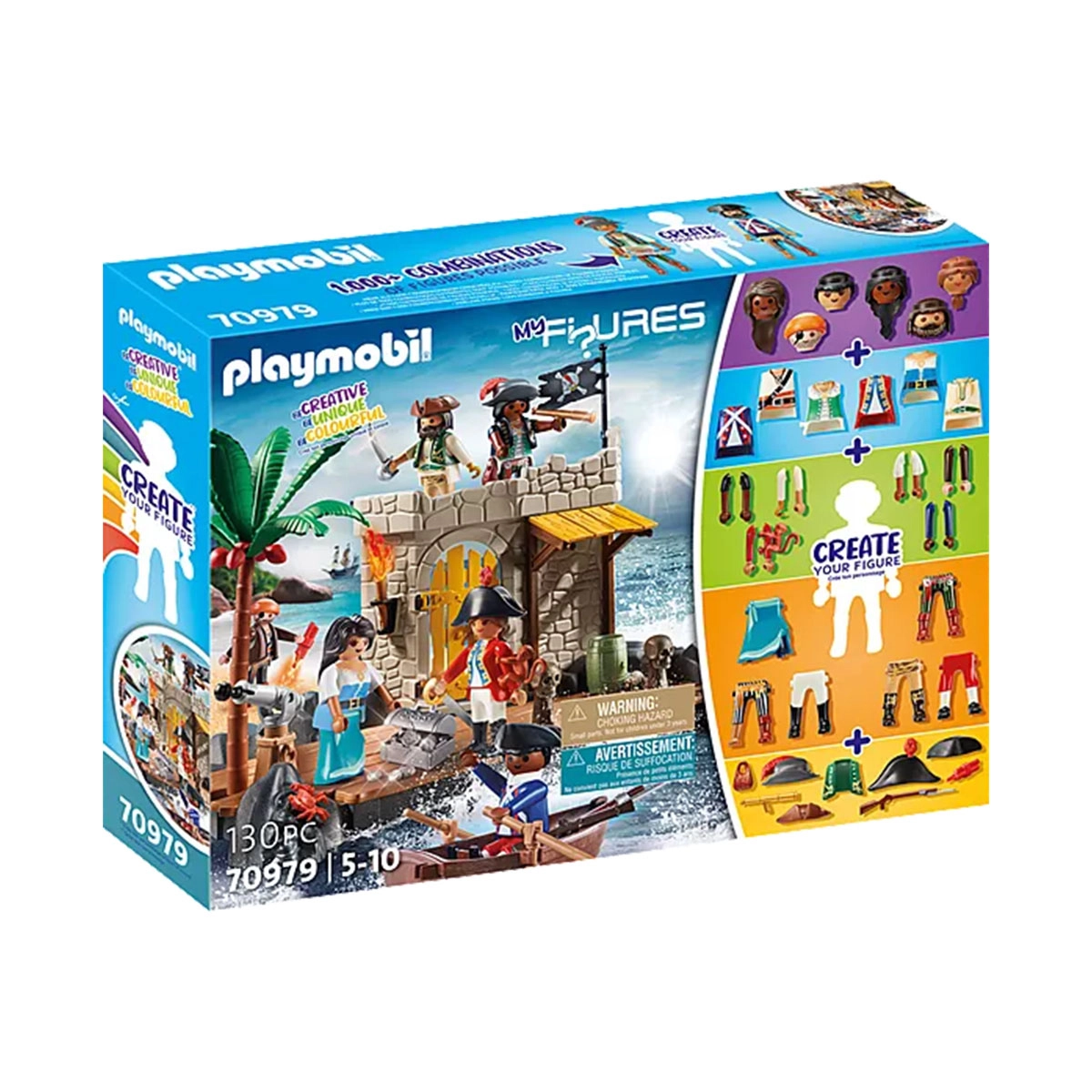 Playmobil - Ilha Dos Piratas - My Figures 70979 Playmobil - Ilha Dos Piratas - My Figures 70979