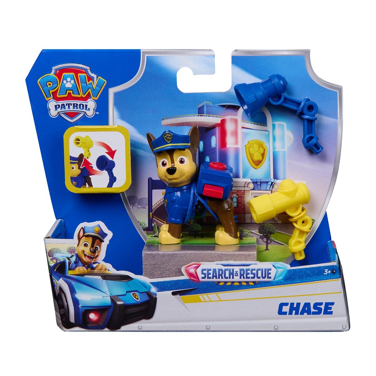 Boneco Chase Série Search & Rescue - Patrulha Canina
