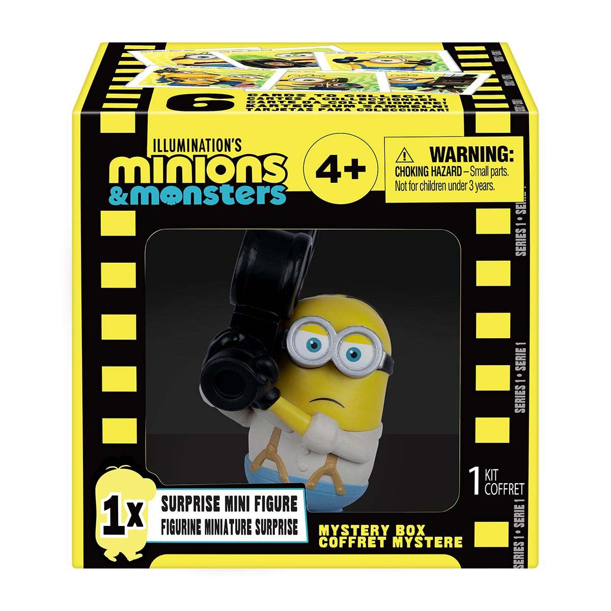 Mini Boneco Colecionável Henry Cameraman - Minions & Monstros Mini Boneco Colecionável Henry Cameraman - Minions & Monstros