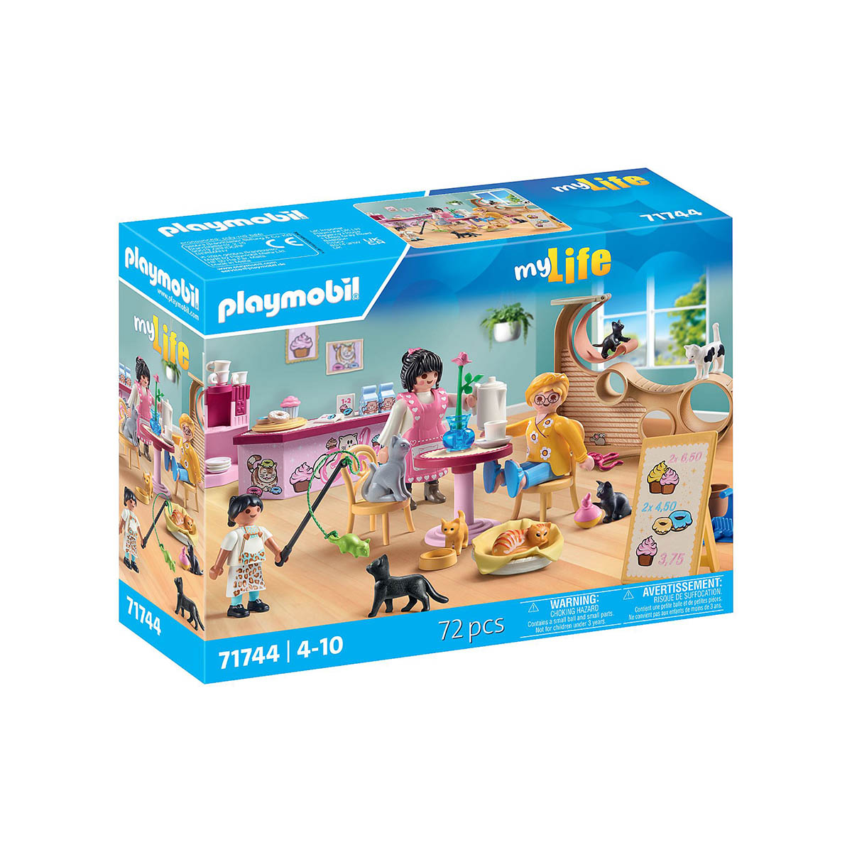 Cafeteria de Gato - Playmobil My Life 71744