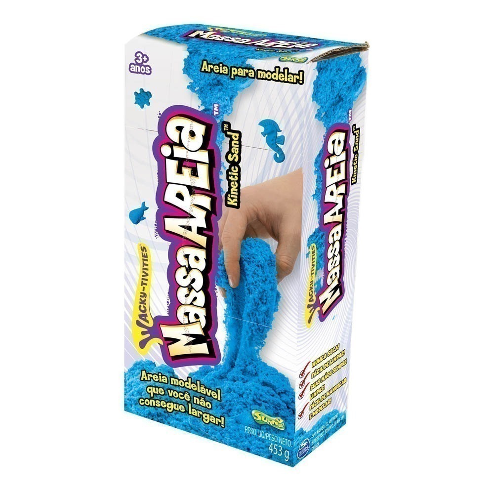 Massaareia Colorida - Kinetic Sand - Azul