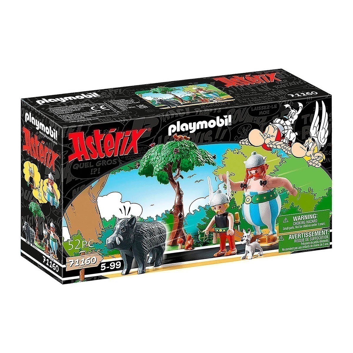 Playmobil - Caça Ao Javali - Asterix - 71160