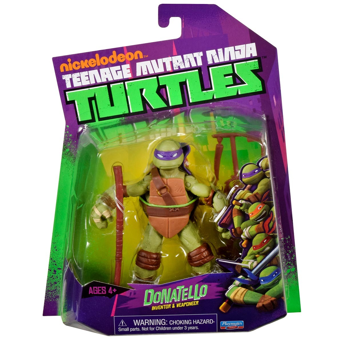 As Tartarugas Ninja Boneco Classico Donatello C/ Acessorios As Tartarugas Ninja Boneco Classico Donatello C/ Acessorios