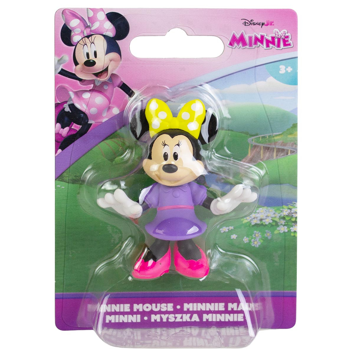 Mini Boneca da Minnie (Vestido Roxo) - Disney Jr. Mini Boneca da Minnie (Vestido Roxo) - Disney Jr.