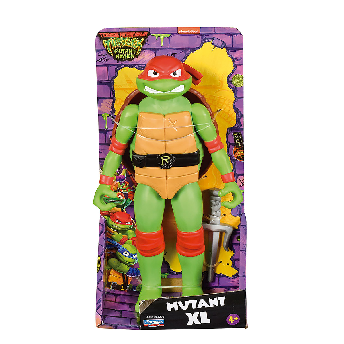 As Tartarugas Ninja - Boneco Xl Raphael De 23Cm Do Filme