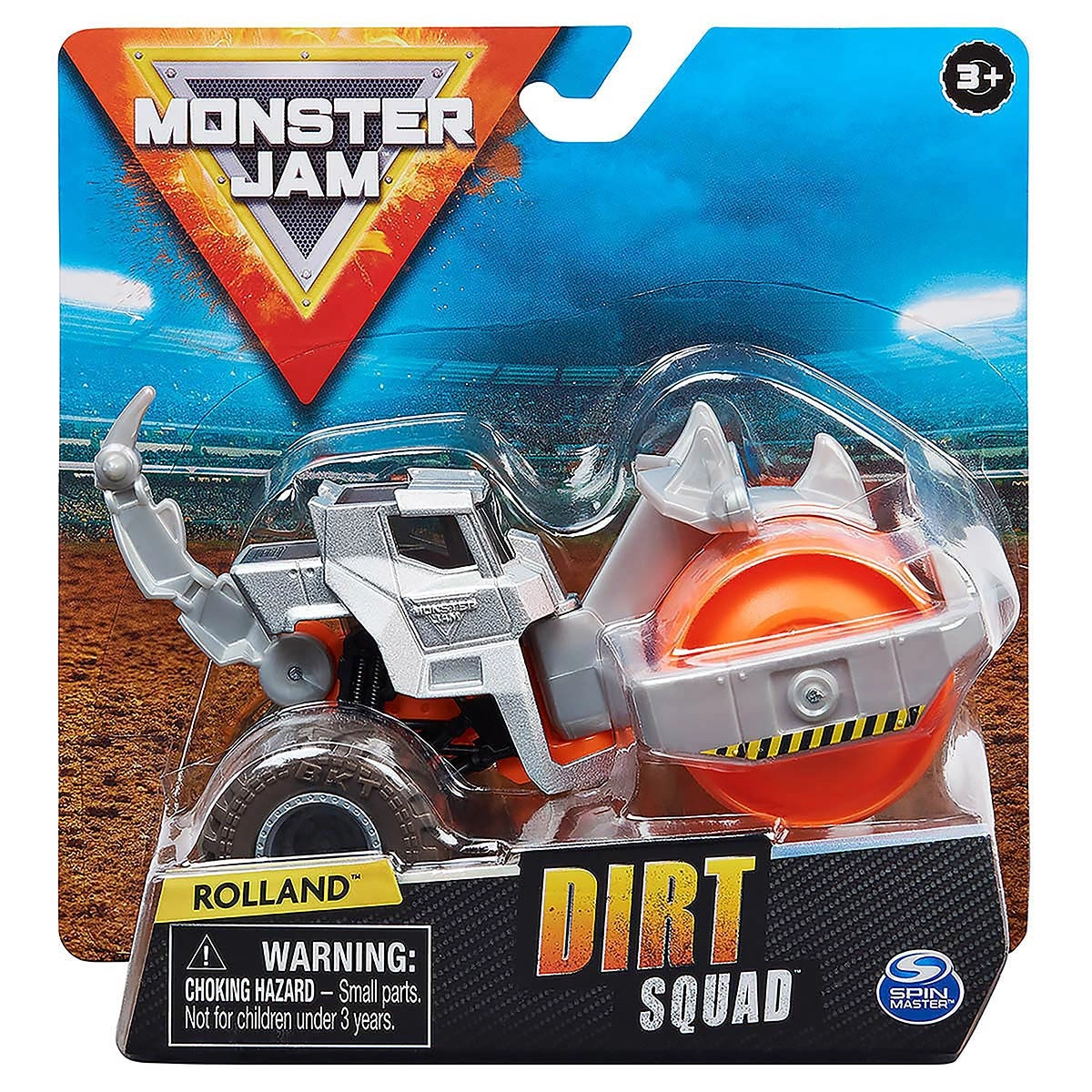 Monster Jam - Escala 1:64 - Rolland Cinza