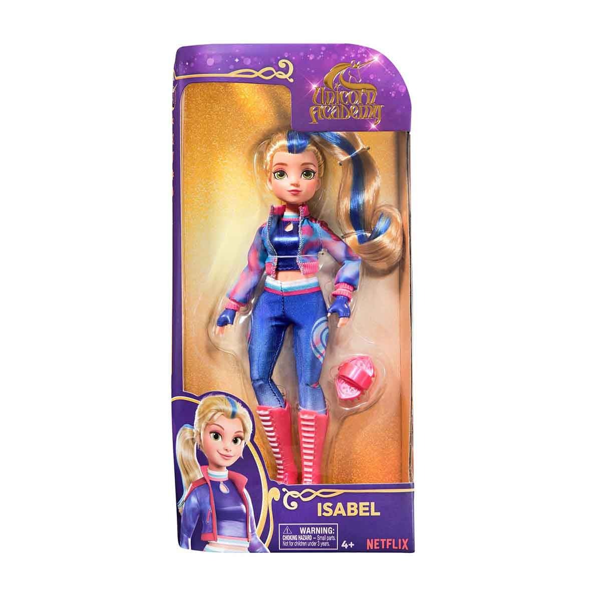 Boneca Articulada Isabel De 24Cm - Academia Unicornio