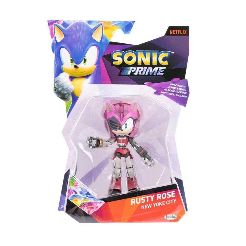 Boneca Articulada Rusty Rose (New Yoke City) De 12Cm - Sonic