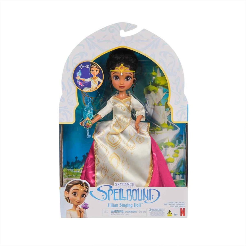 Boneca Deluxe Ellian Com Luz E Som - Enfeiticados