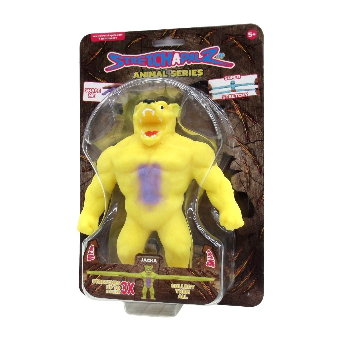 Boneco 14Cm Que Estica Jacka - Stretchapalz Monster