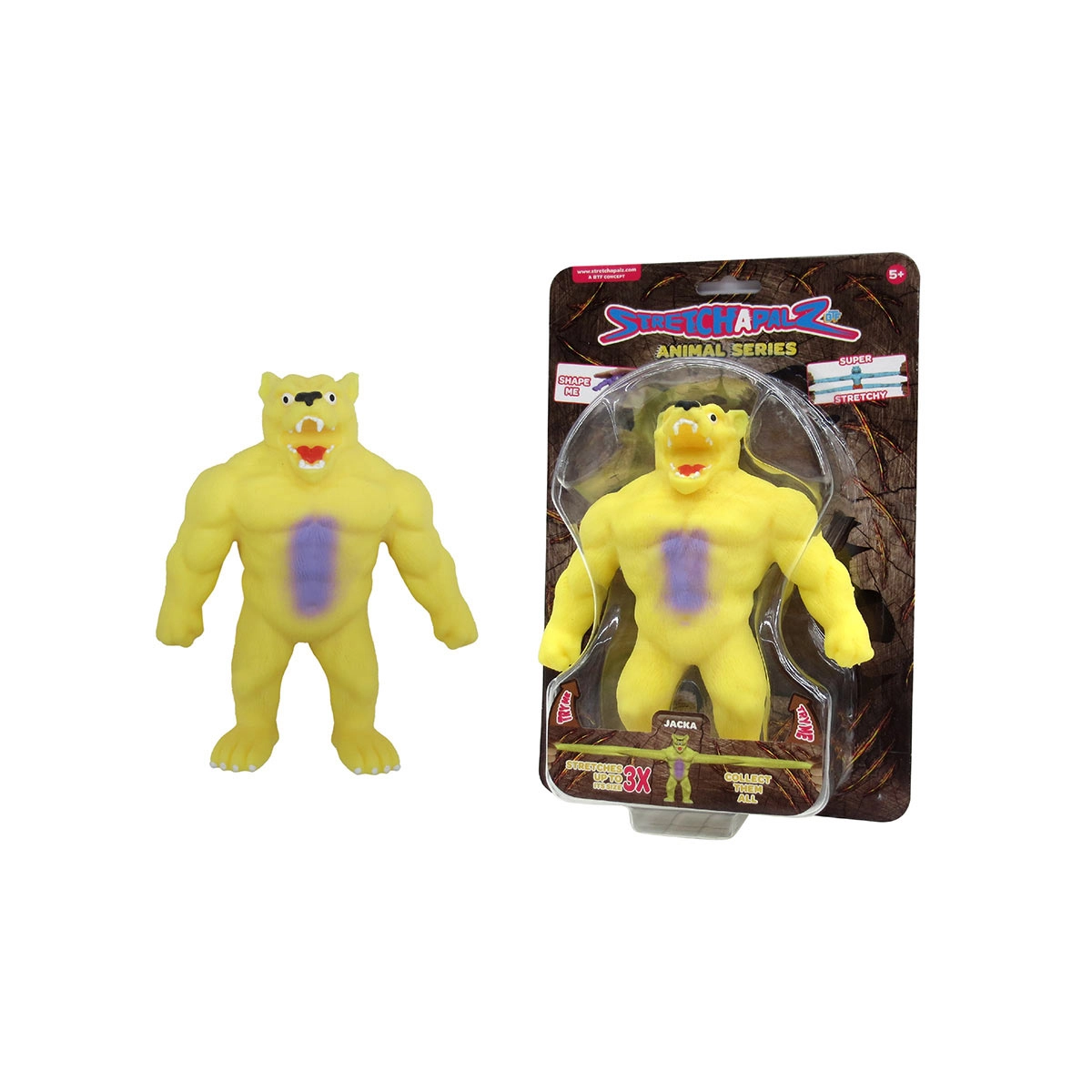 Boneco 14Cm Que Estica Jacka - Stretchapalz Monster