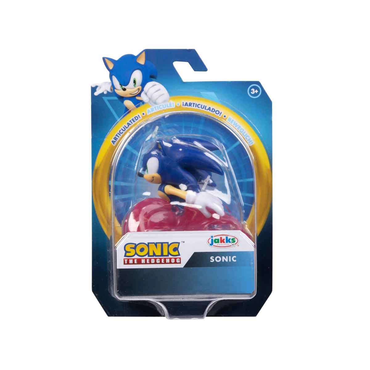 Boneco Articulado Sonic (Ataque Teleguiado) De 6Cm - Sonic