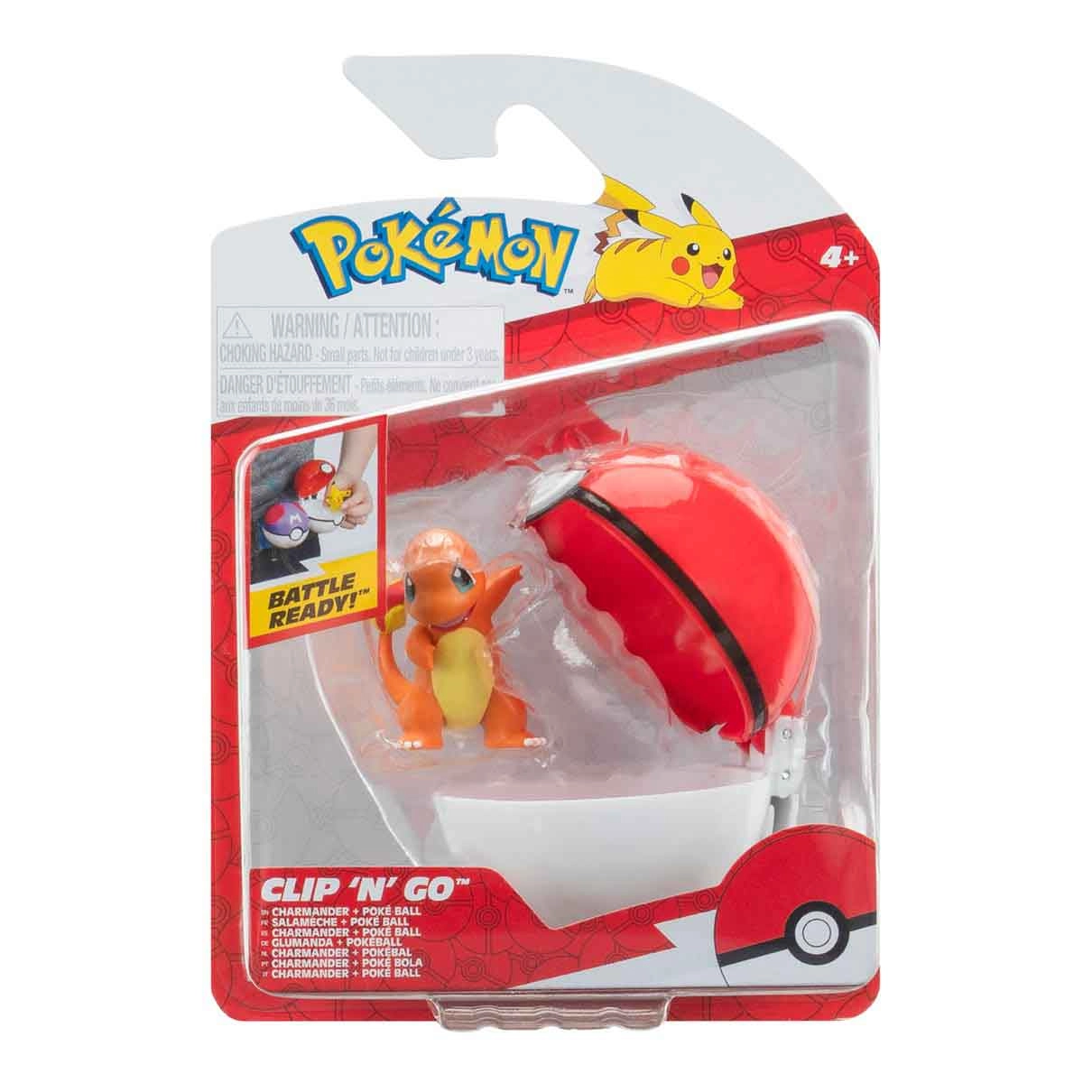Boneco Charmander Com Pokebola - Pokemon Boneco Charmander Com Pokebola - Pokemon
