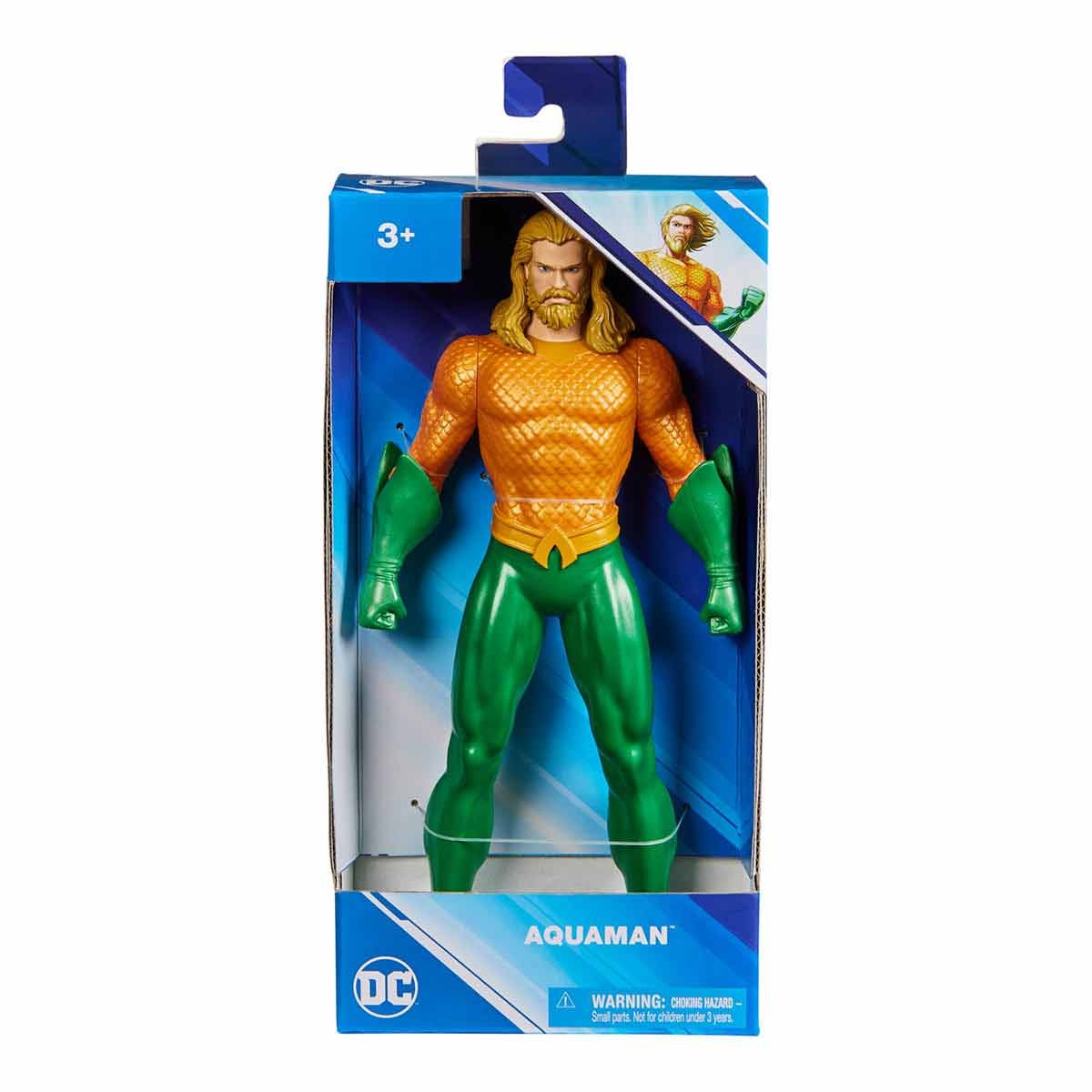 Boneco De 24Cm Do Aquaman - Colecionavel Dc