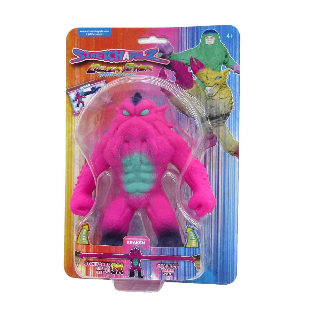 Boneco Elastico De 15Cm Do Kraken - Stretchapalz Monster