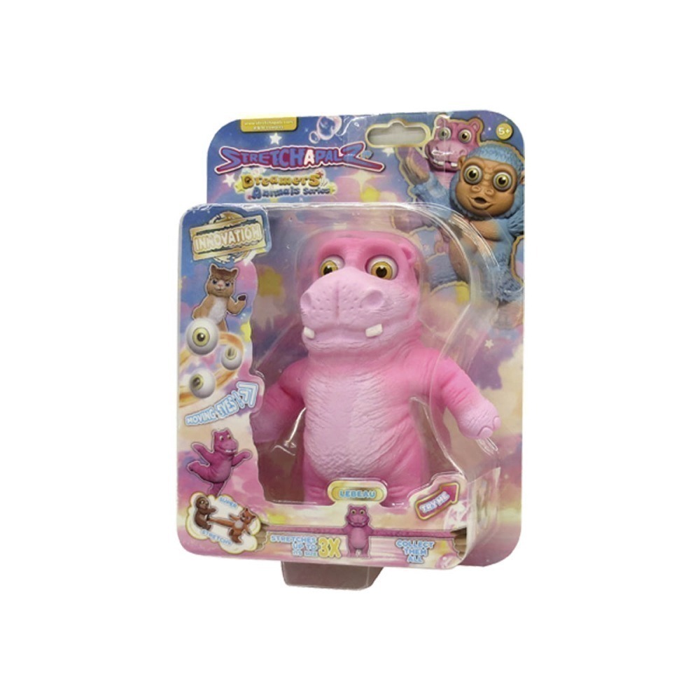Boneco Elastico Lebeau 12Cm - Stretchapalz Dreamers Animals