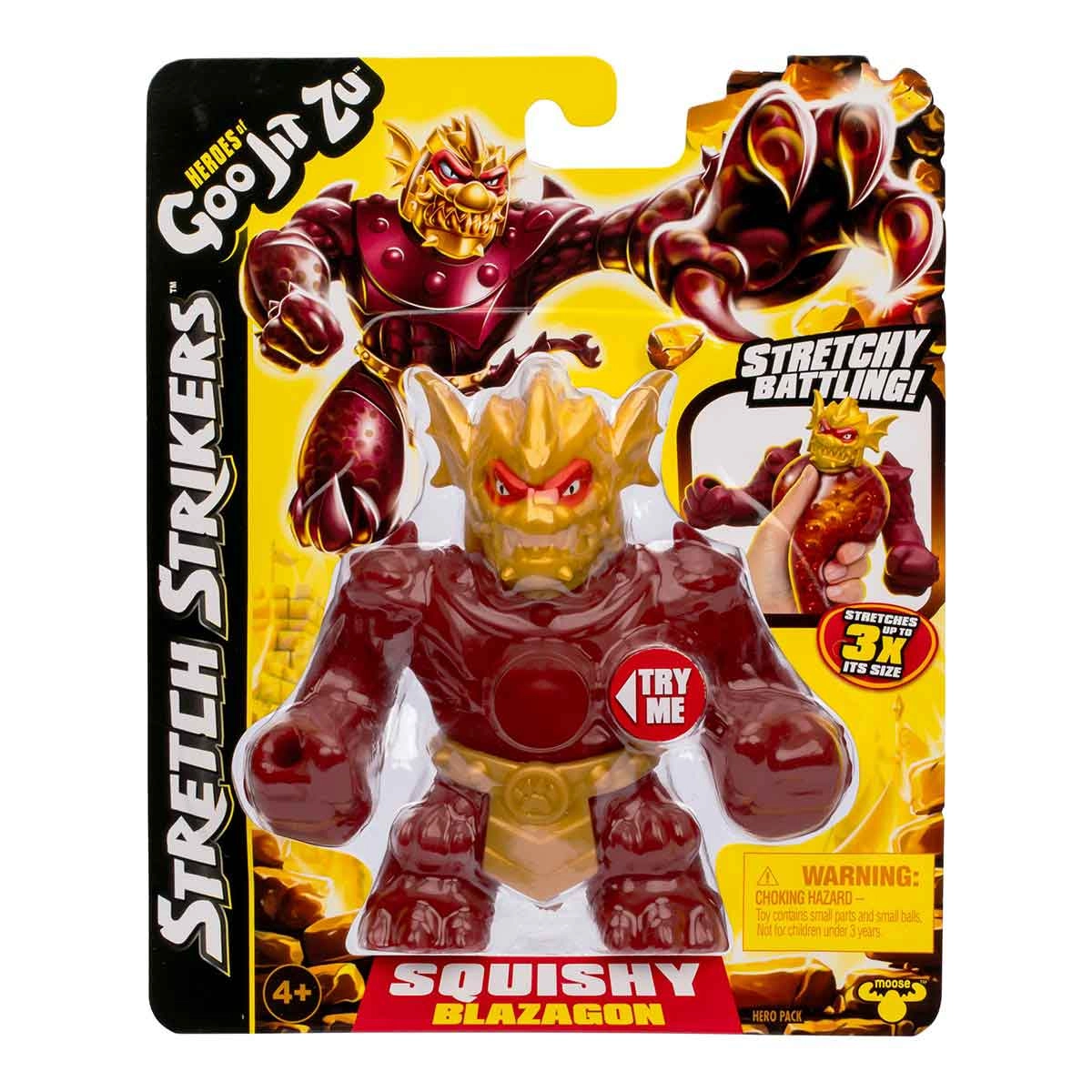 Boneco Elastico Blazagon De 12Cm Goo Jit Zu Stretch Strikers