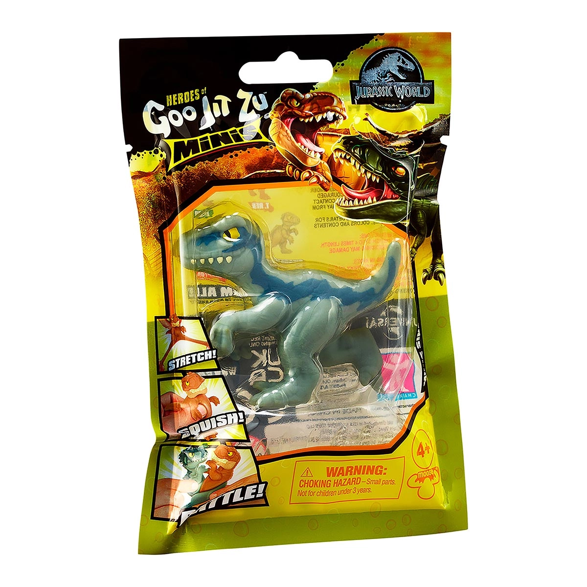 Boneco Elastico De 6Cm - Mini Blue - Goo Jit Zu