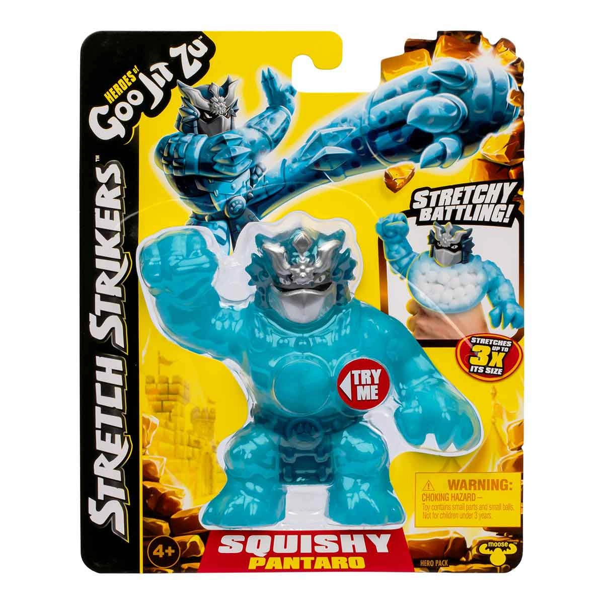 Boneco Elastico Pantaro De 11Cm Goo Jit Zu Stretch Strikers