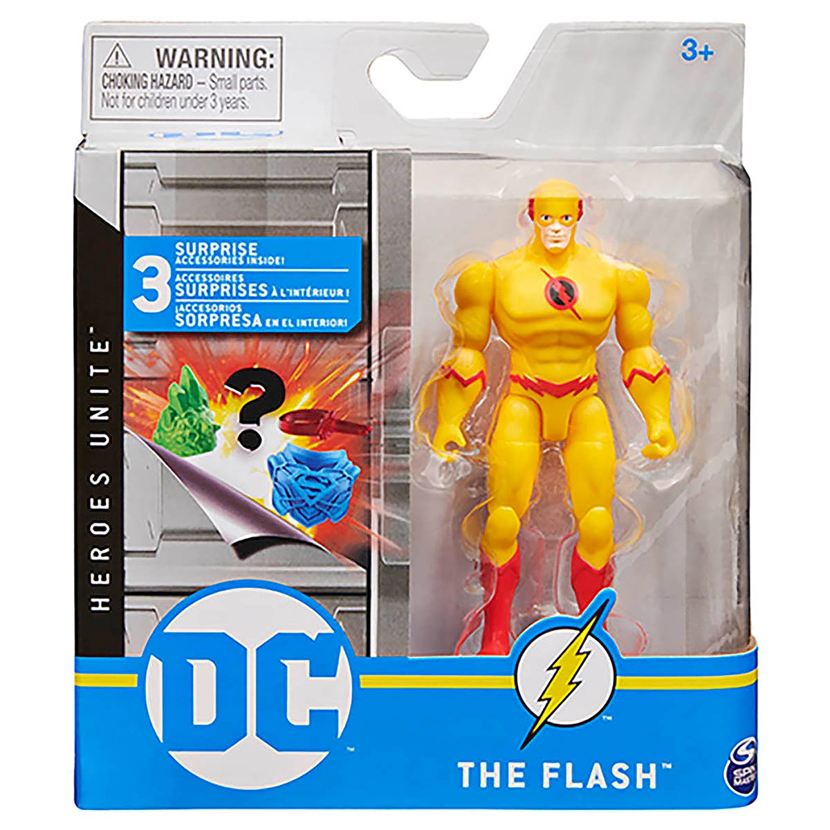 Boneco Flash Reverso De 10Cm - Dc