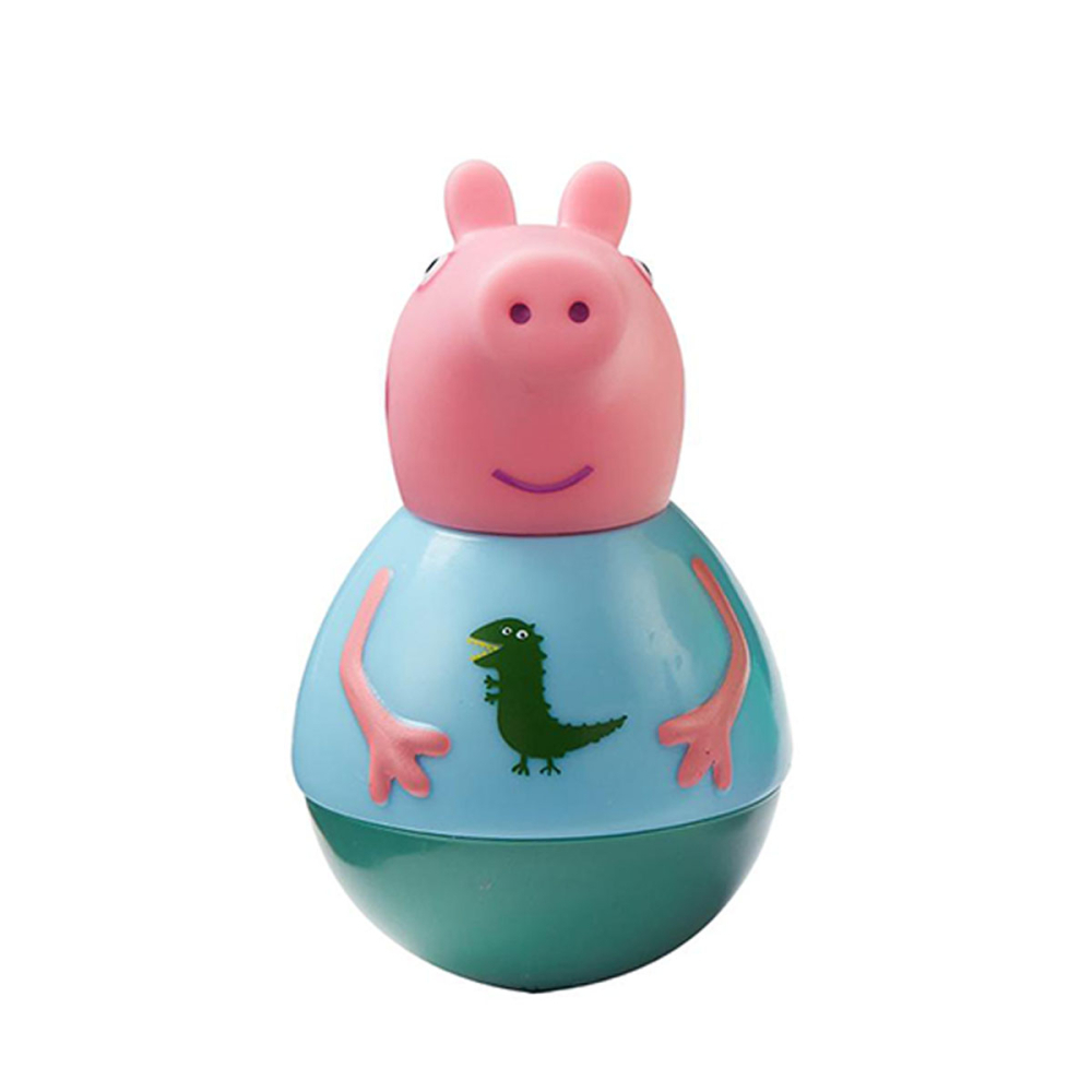 Boneco George Pig 8cm - Weebles - Peppa Pig Boneco George Pig 8cm - Weebles - Peppa Pig