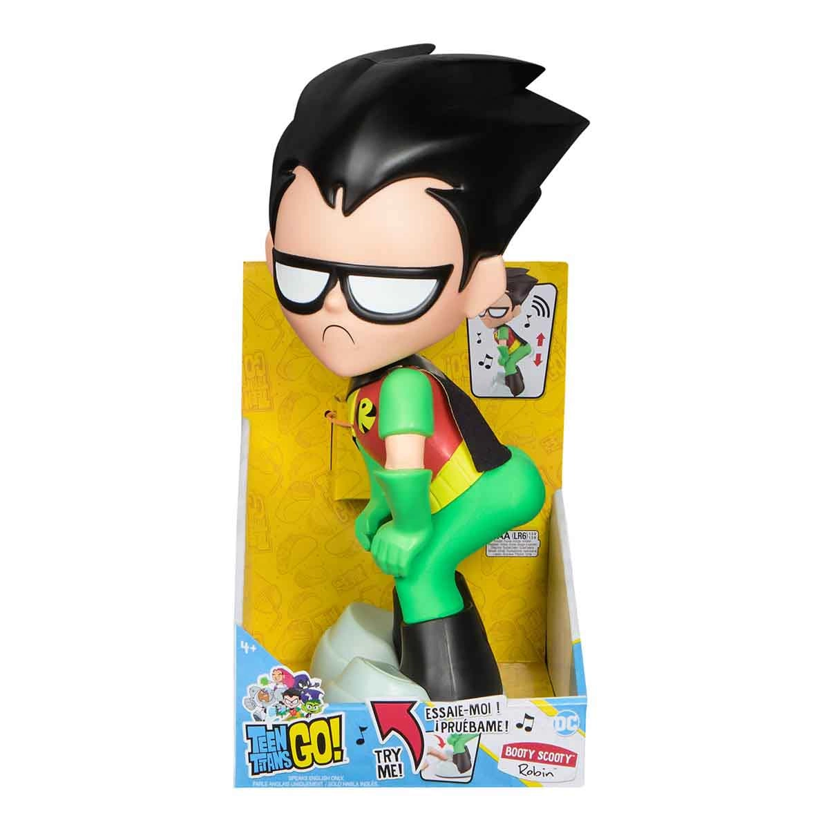 Boneco Interativo Robin Com Som - Jovens Titas Em Acao