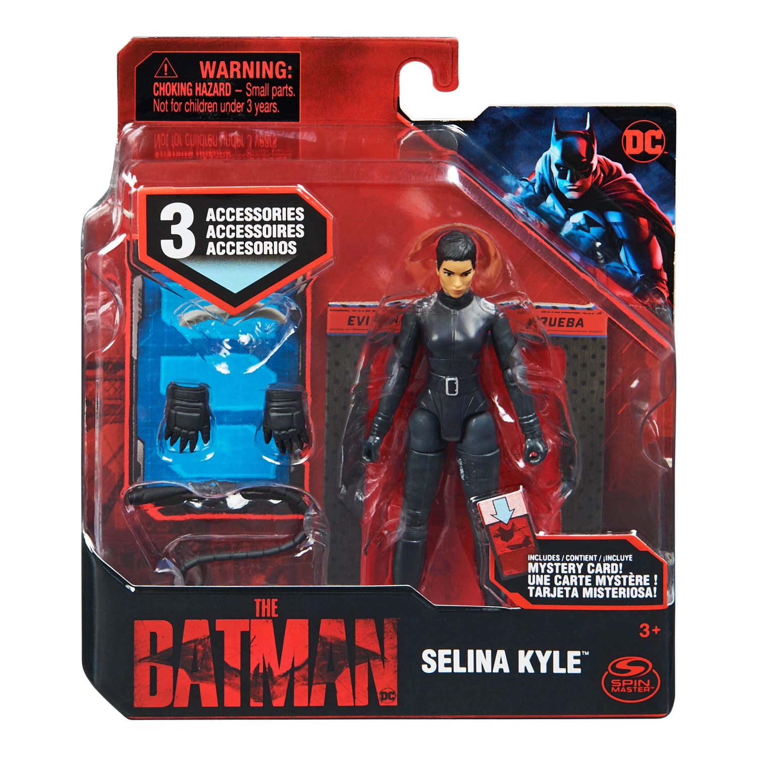 Boneco Mulher Gato Com Acessorios 10Cm - The Batman O Filme