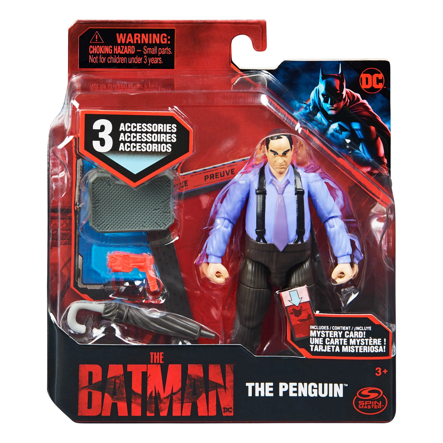 Boneco Pinguim De 10Cm - Filme The Batman - Dc