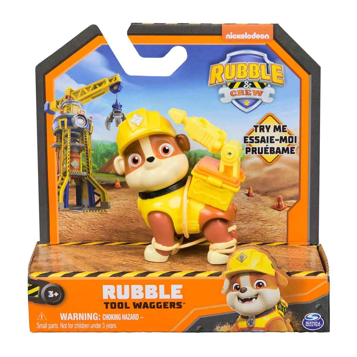 Boneco Rubble De 6Cm - Rubble E Sua Turma