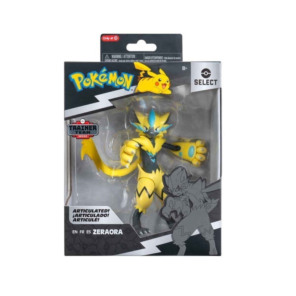 Boneco Super Articulado Zeraora De 15Cm - Pokemon Boneco Super Articulado Zeraora De 15Cm - Pokemon