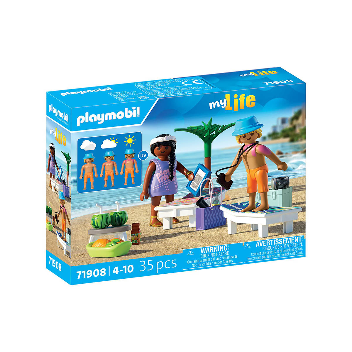 Viagem de Casal na Praia - Playmobil My Life 71908