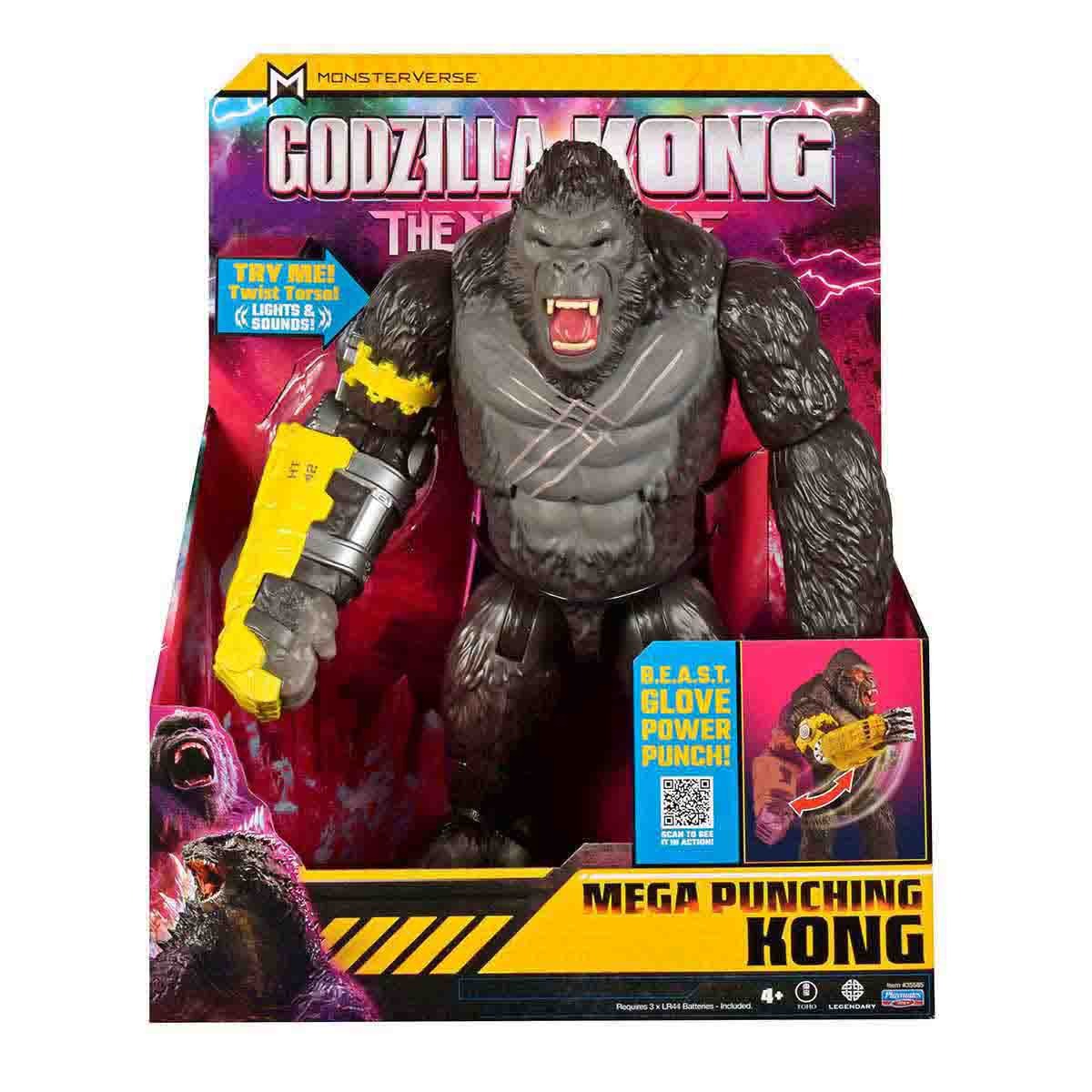 Boneco Kong De 33Cm Com Luz E Som - Godzilla