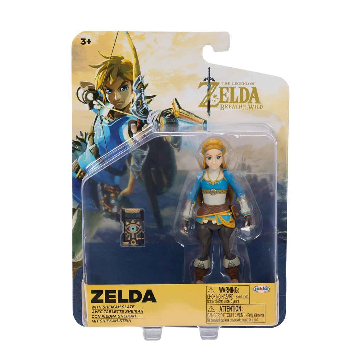 Boneco Zelda De 12Cm Com Sheikah Slate - Nintendo