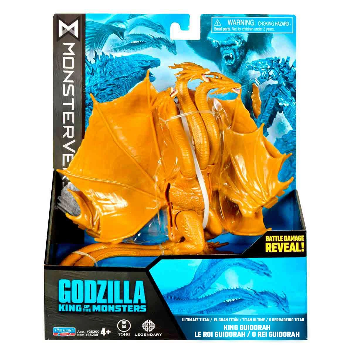 Boneco King Ghidorah de 16cm - Godzilla: Rei dos Monstros