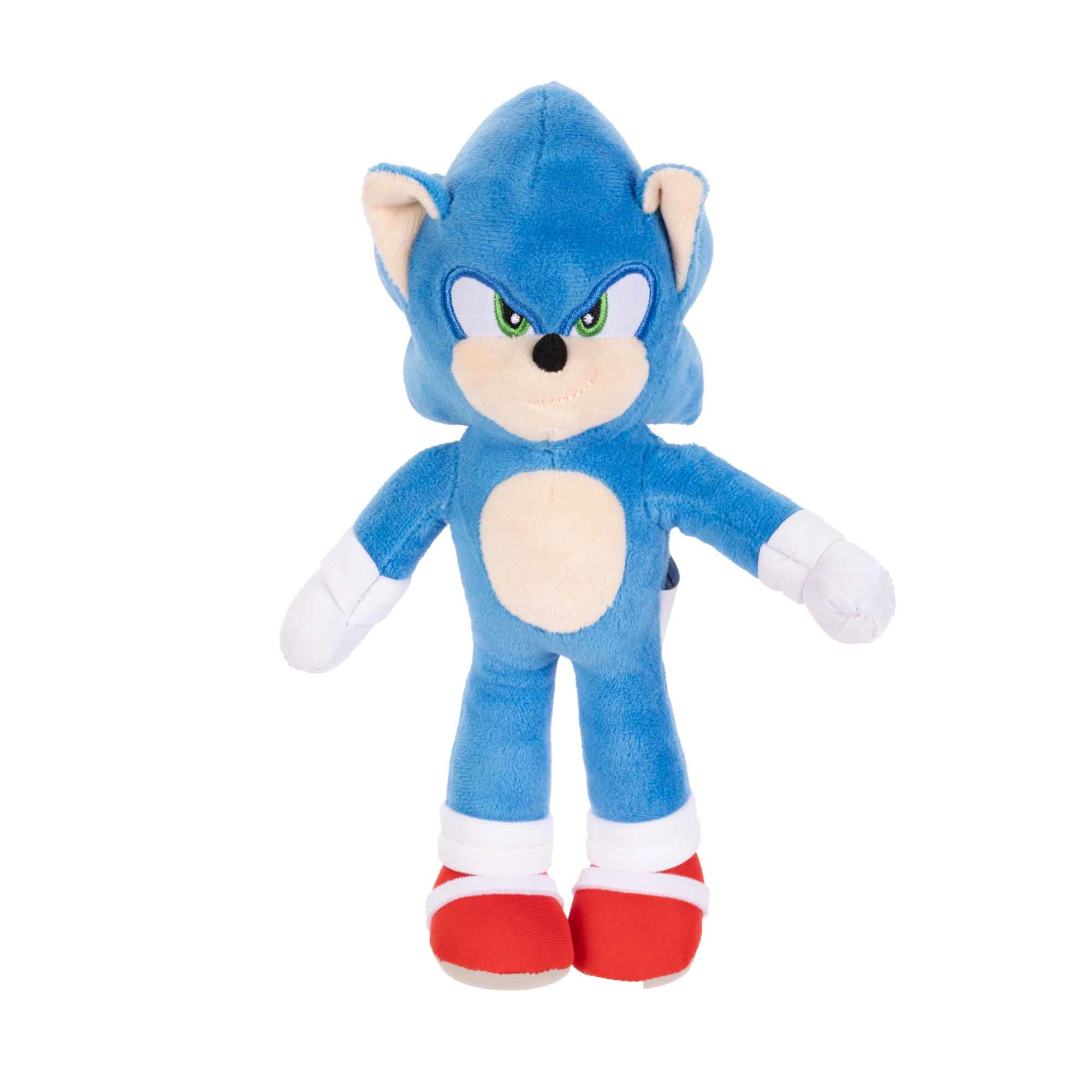 Pelúcia Sonic De 22Cm Do Filme - Sonic 3: O Filme