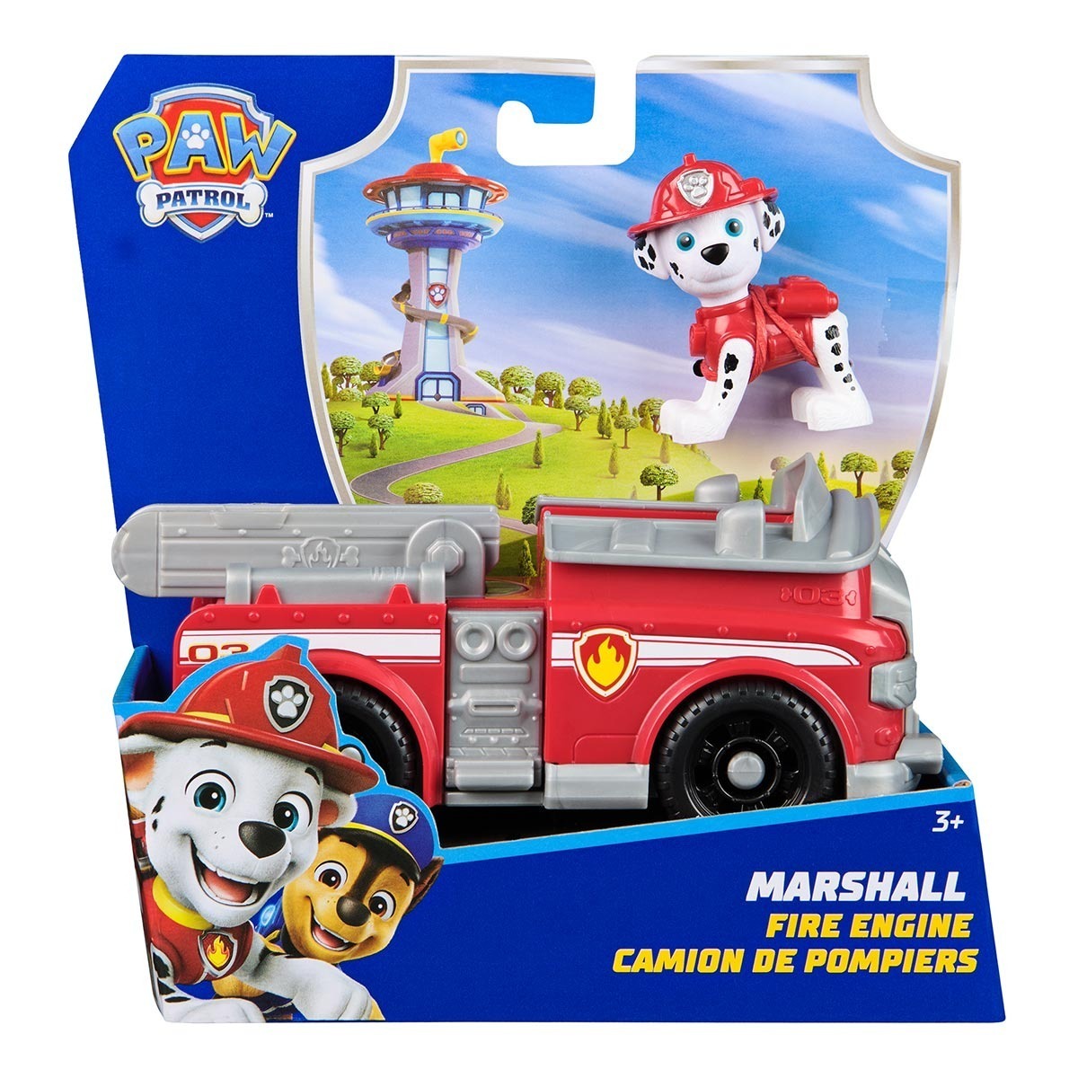 Patrulha Canina - Veículo Do Marshall + Boneco De 6Cm (Novo) Patrulha Canina - Veículo Do Marshall + Boneco De 6Cm (Novo)