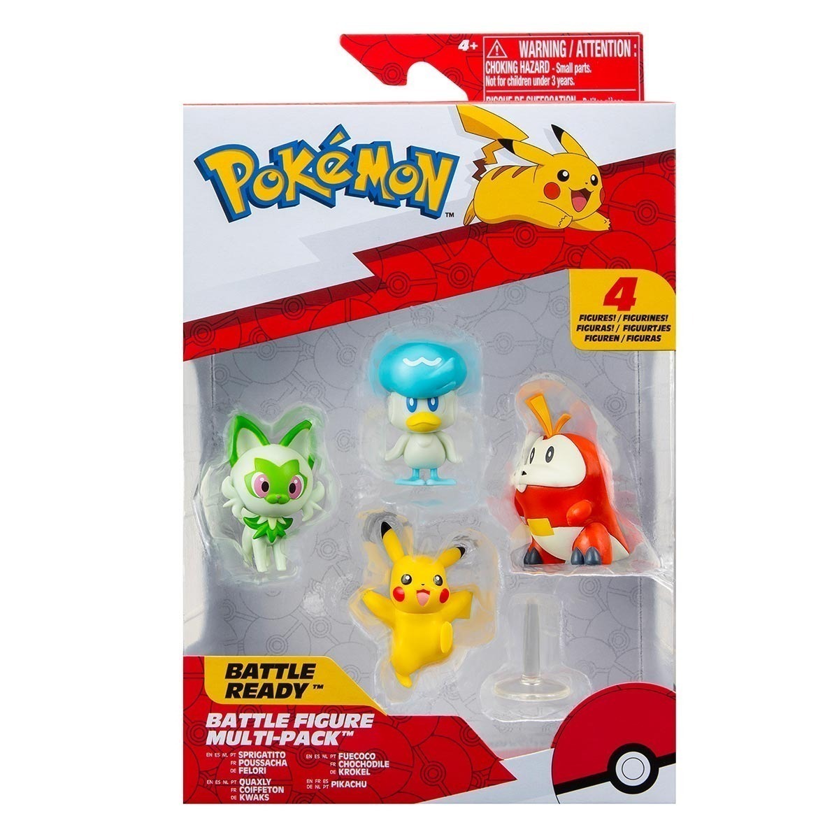 Pokemon - Multipack 4 Bonecos Geracao 9