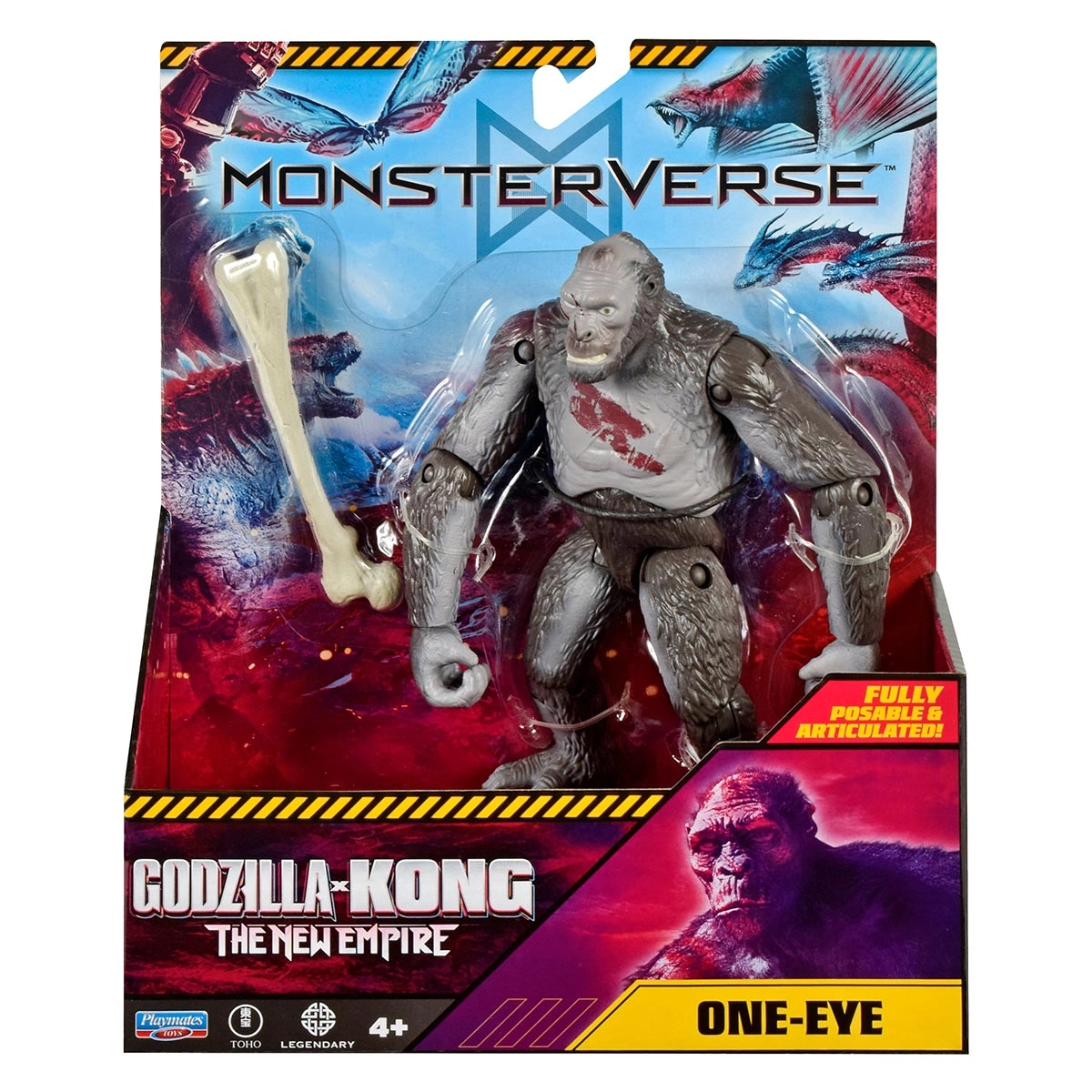 Boneco Zarolho de 15 cm - Godzilla x Kong Novo Império