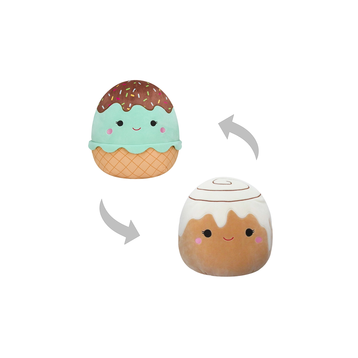 Squishmallows - Pelúcia Flip Squad De 12 Cm - Maya E Chanel Squishmallows - Pelúcia Flip Squad De 12 Cm - Maya E Chanel