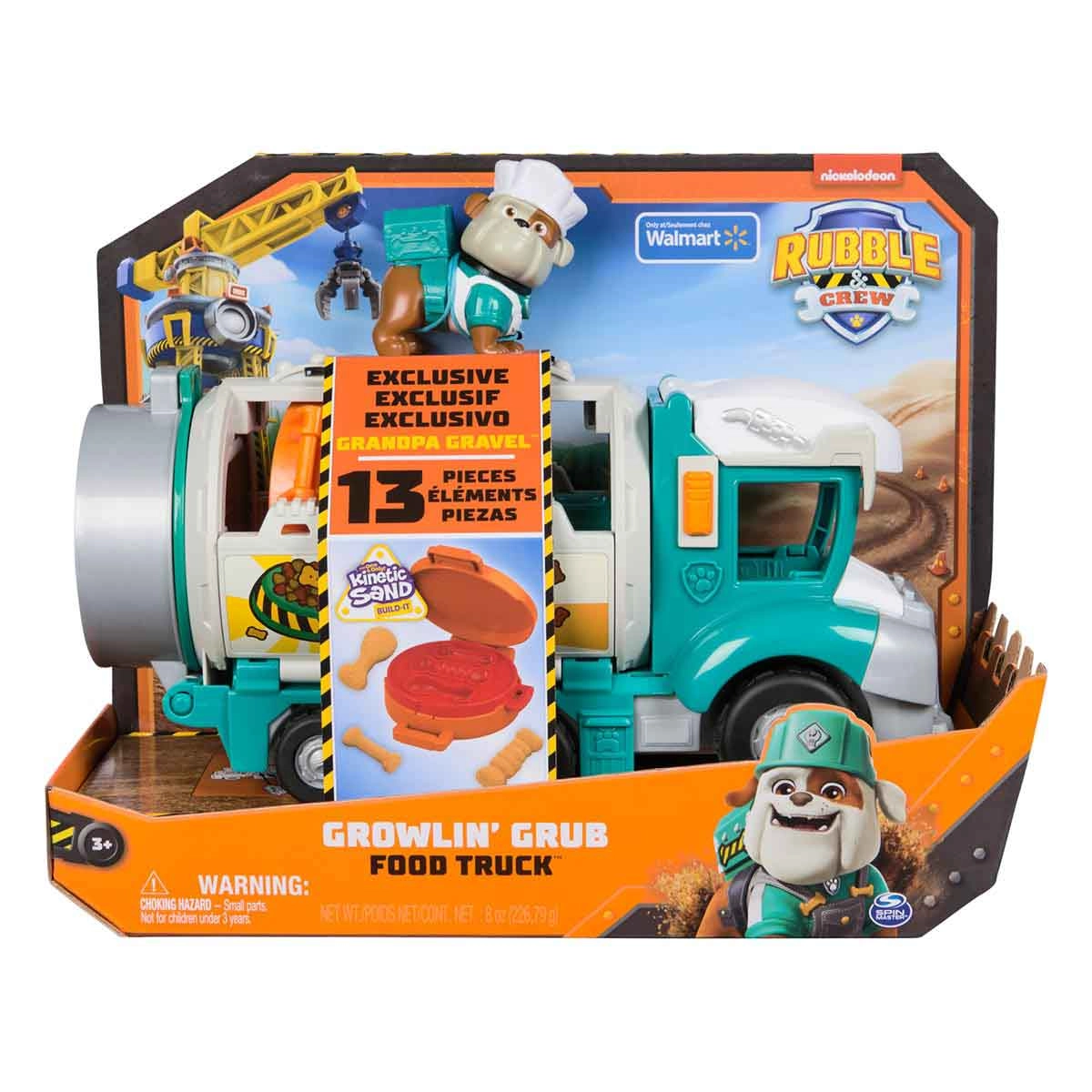 Caminhao Food Truck Com Vovo Gravel - Rubble E Sua Turma