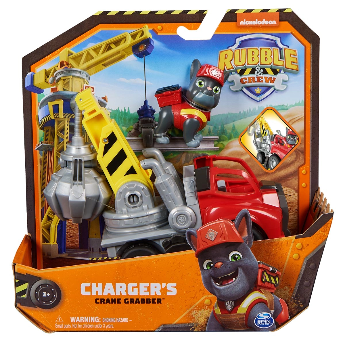 Caminhao Guindaste Do Charger Com Boneco - Patrulha Canina
