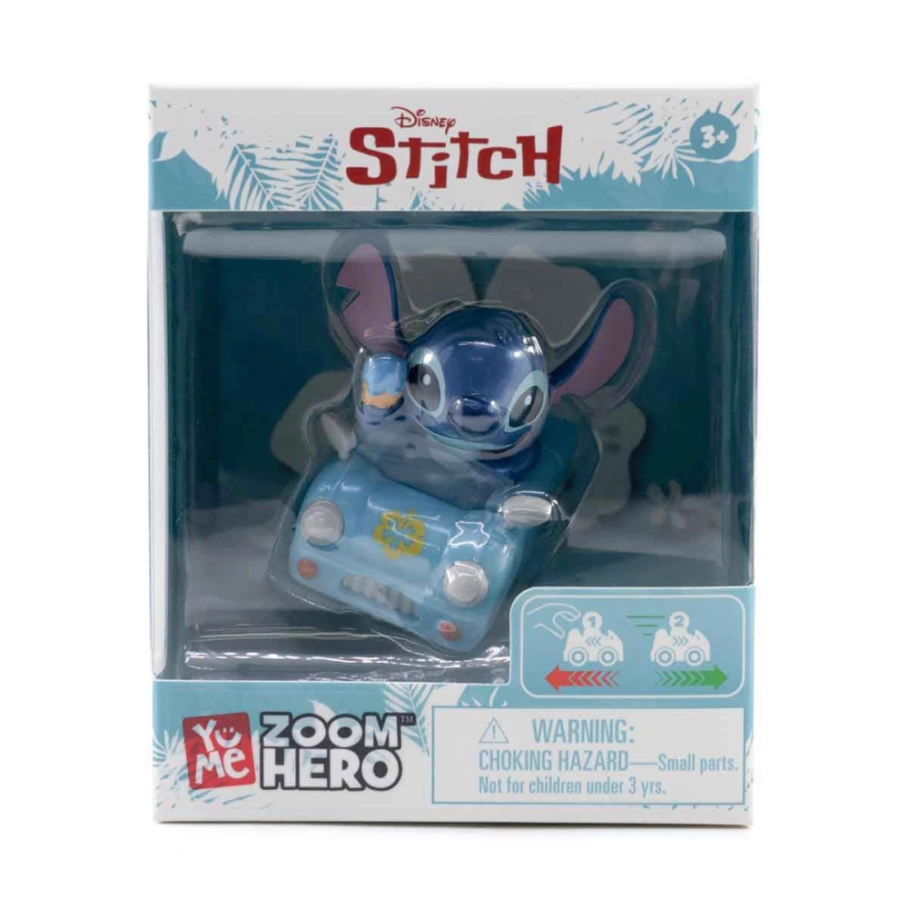 Carrinho Azul Claro De Friccao Do Stitch - Stitch