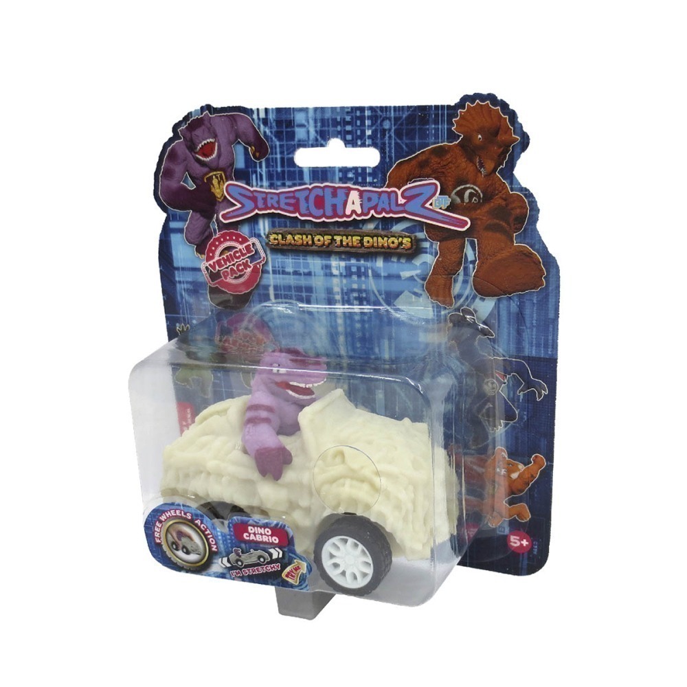 Carrinho Dino Cabrio Serie Dinos - Stretchapalz